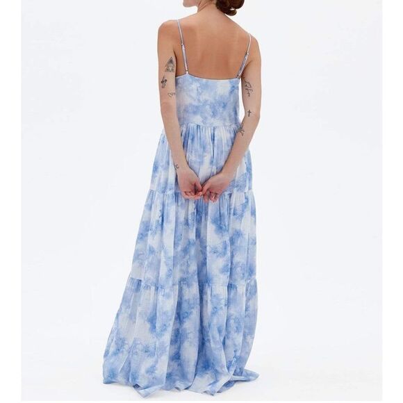 Johnathan Simkhai Clarissa Organic Tie Dye Maxi Dress - Picture 5 of 14